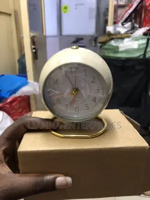 Metal Stand Desk Clock - Alarm Clock