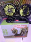 Vehicle Fan, Double Headed, 360° Rotation, Low Noise - 2