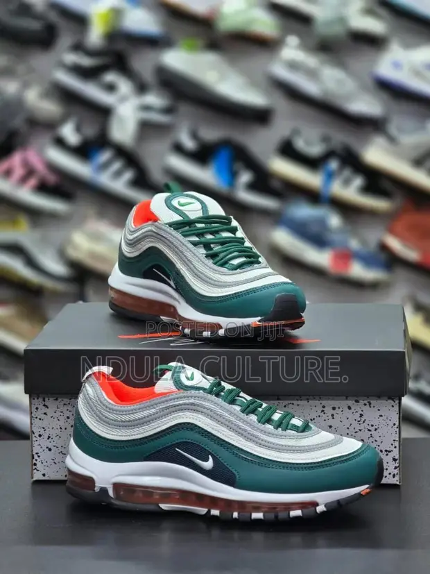 Nike Air Max 97 "Miami Hurricanes" Rainforest - 1