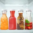 1.5L Acrylic Water Juice Carafe Pitcher with Lid - 1