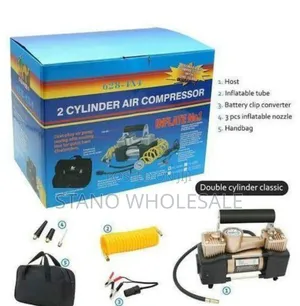 2 Cylinder Air Compressor - Brand New