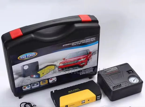 High Power Car Jumper With Compressor - 1