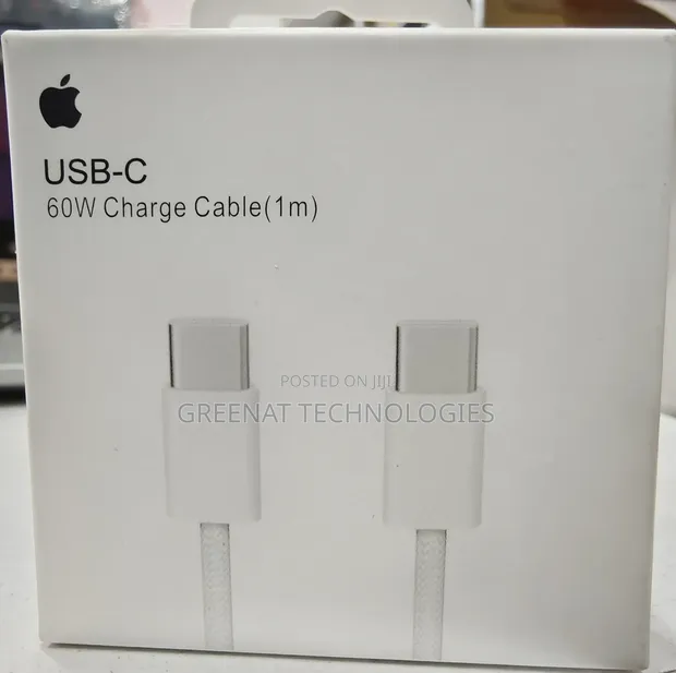 Apple USB-C 60W Braided Charge Cable 1m Original - 1