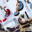 Inflatable Seat with Foot Rest - Portable Lounger - 2