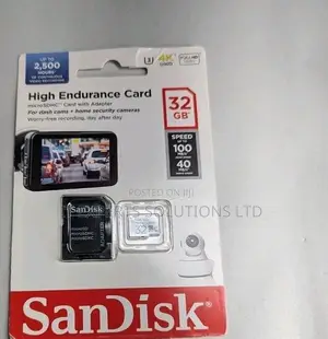 SanDisk High Endurance microSDHC 32GB + SD Adapter