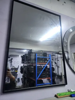 Mirror with Black Finishing