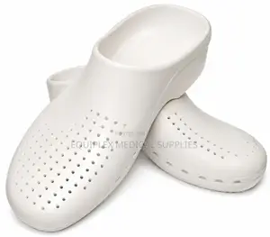 White Autoclavable Hospital Theater Clogs (Antistatic)
