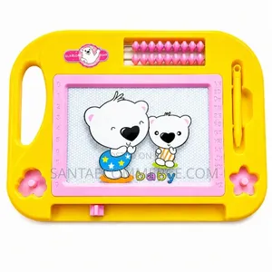 Kids Magnetic Drawing and Writing Board with Abacus