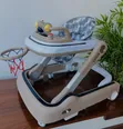 Multifunctional Ergonomic Baby Walker with Interactive Toy Bar - 3