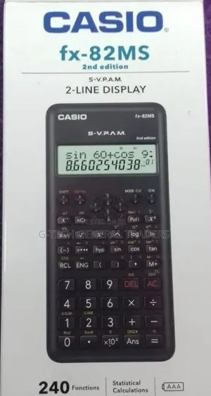 Casio FX-82 Scientific Calculator (240 Functions)