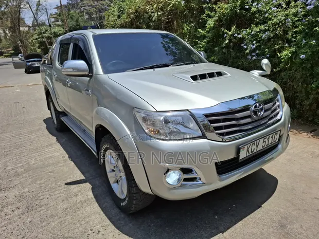 Toyota Hilux 3.0 D-4D 4x4 Double Cabin 2013 Silver - 1