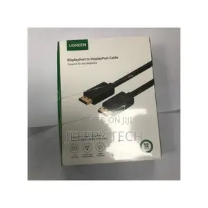 Ugreen DP Male to Male Cable 2m - Black