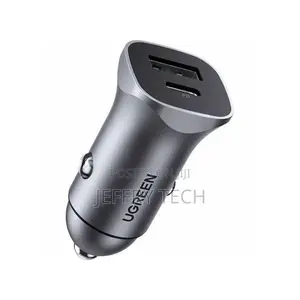 Ugreen Dual USB Car Charger (Space Gray)