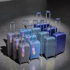 3-in-1 Unbreakable Rubber Suitcase & Briefcase Set