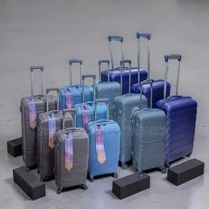 3-in-1 Unbreakable Rubber Suitcase & Briefcase Set