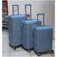 3-in-1 Unbreakable Rubber Suitcase & Briefcase Set - 2