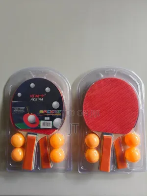 Table Tennis Set (2 Bats, 4 Balls)