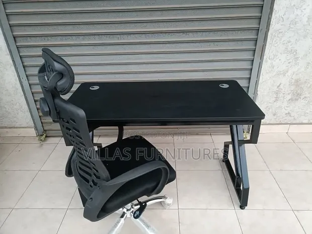Office Study Set: 1.2m Table and Chair - 1