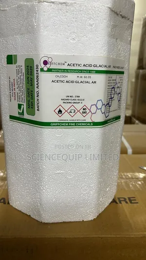 Griffchem Glacial Acetic Acid 2.5L LR - Laboratory Reagent