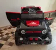 Kids Electric Ride-on Police Jeep 4WD LED Lights Remote - 5