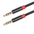 3.5mm Nylon Braided Audio Aux Cable - 1