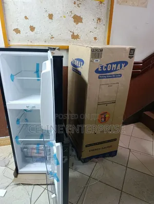 Ecomax 138L Double Door Refrigerator - Brand New