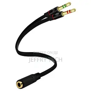 3.5mm Kike kwa 2 Dual 3.5mm Kiume Audio Y Splitter