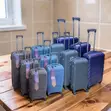 3-Piece Unbreakable Rubber Suitcase & Briefcase Set - 2
