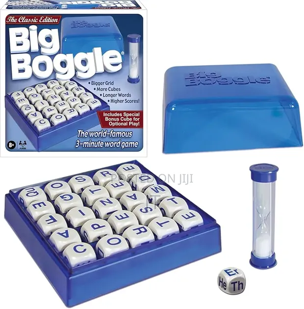 Big Boggle Board Game - Brand New - 1