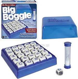 Big Boggle Board Game - Brand New