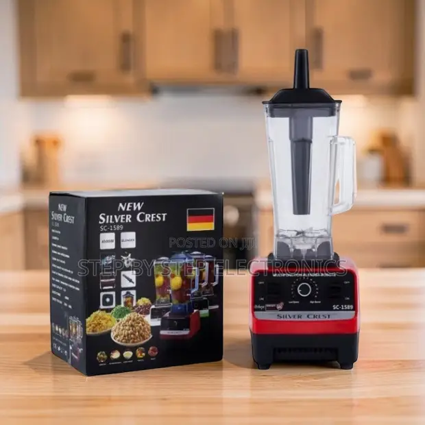 Silver Crest 2-in-1 Double Cup Blender + Grinder - 1