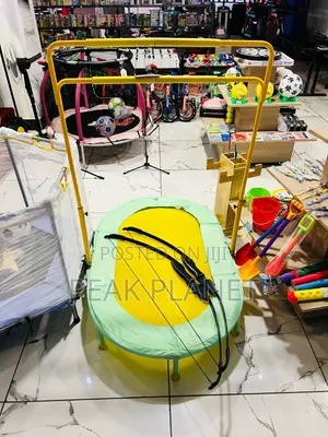 Children's Trampoline - Fun & Safe Playtime