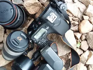 Sony Alpha 68 Camera Body with 2 Lenses, Bag, Speedlight