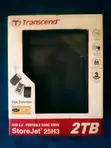 Transcend StoreJet 25H3 2TB External HDD - 4