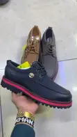 Men's Timberland Chunky Sole Casual Leather Shoes - 2