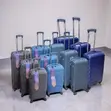 3-in-1 Unbreakable Rubber Suitcase & Briefcase Set - 1