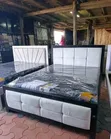 Modern Upholstered Bed Frame - 5x6 - 2
