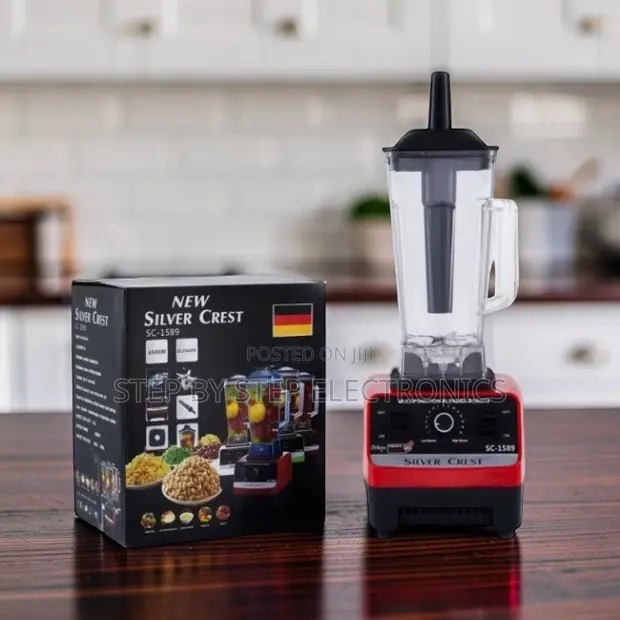 Silver Crest 2-in-1 Double Cup Blender + Grinder - 1