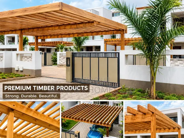Timber Pergola & Outdoor Wood Structures by Modern Homes - 1