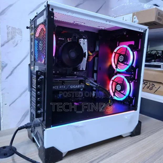 CyberpowerPC Desktop AMD Ryzen 7X 16GB RAM RTX 3060 Ti 1TB SSD - 1