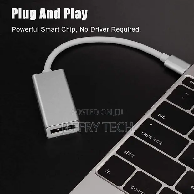 USB-C to DisplayPort 1.2 Adapter Cable 8K - 1