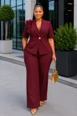 2Pc Official Ladies Trouser Suit - 1