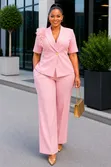 2Pc Official Ladies Trouser Suit - 2