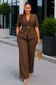 2Pc Official Ladies Trouser Suit - 4