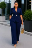 2Pc Official Ladies Trouser Suit - 5