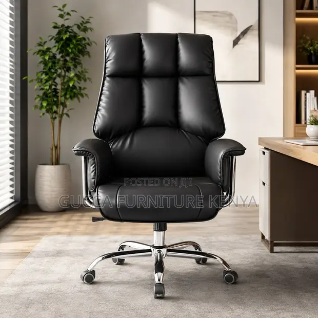 Leather Executive Conference Chair - 1
