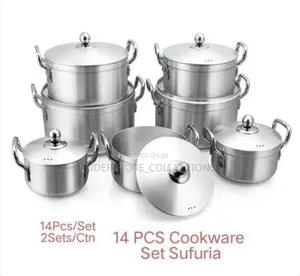 Tornado 14-Piece Aluminum Cookware Set