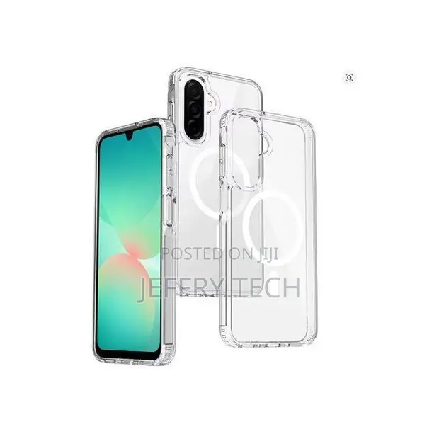 Samsung Galaxy A17/A26 Luxury Clear Magsafe Back Cover - 1