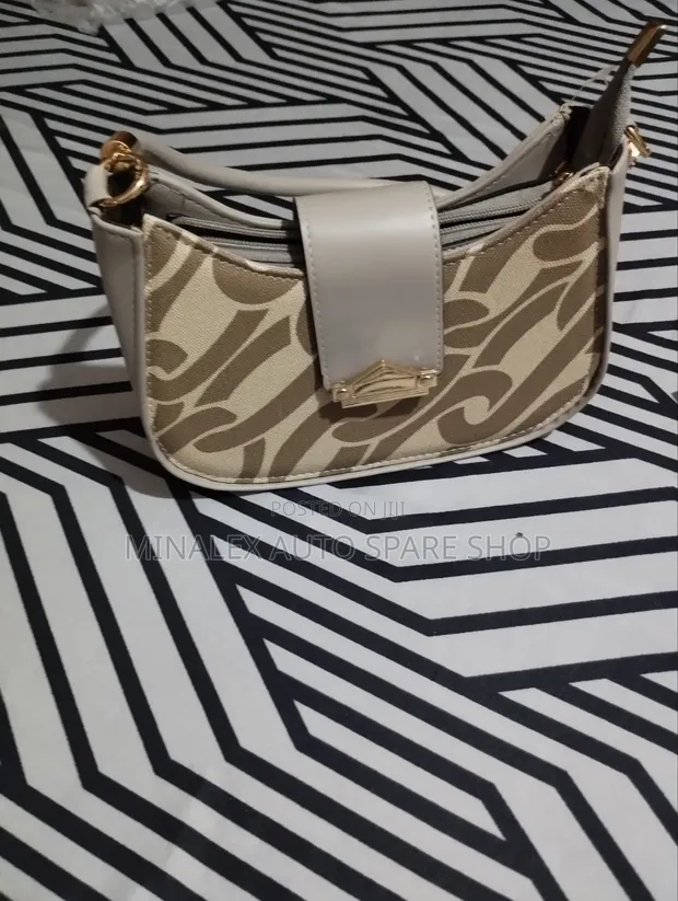 Grey Swirl Shoulder Bag - 1