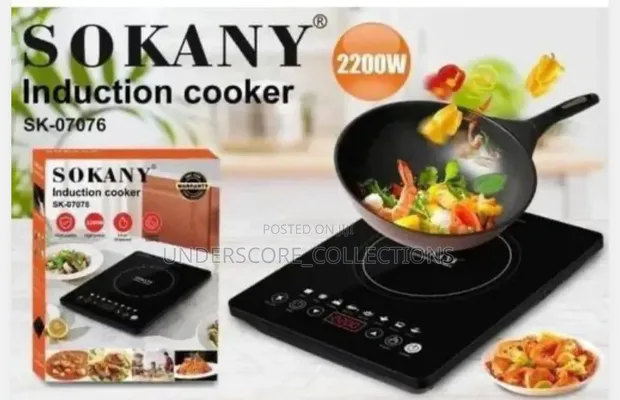 Brand New Sokany 2200W Single Induction Cooker - 1